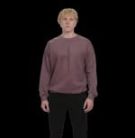 Dark Maroon Crewneck